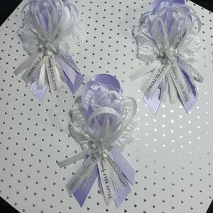 25 Bridal Shower “ Cheers to Happily Ever After” Corsages/Capias